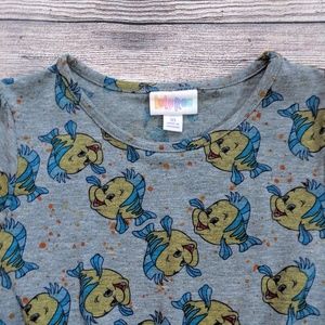 Lularoe Mae girls size 10 little mermaid